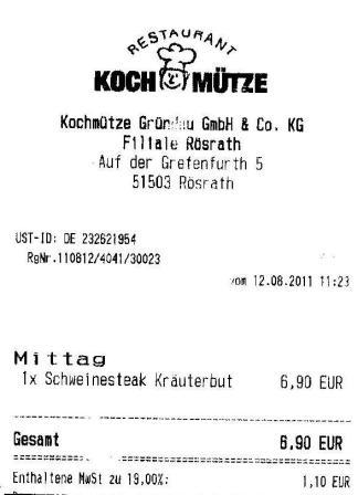 ntbe Hffner Kochmtze Restaurant